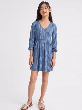 Stitch Fix Crown of Hearts Barta Long Sleeve Polka Dot Knit Dress